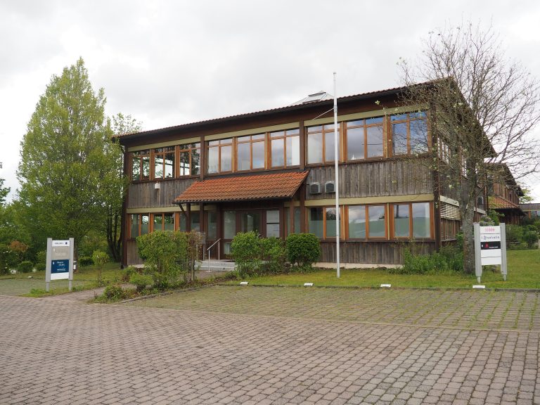 Außenansicht des Praxisgebäudes